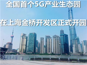 全国5G产业生态园 在上海金桥开发区正式开园