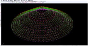 穹顶网架设计