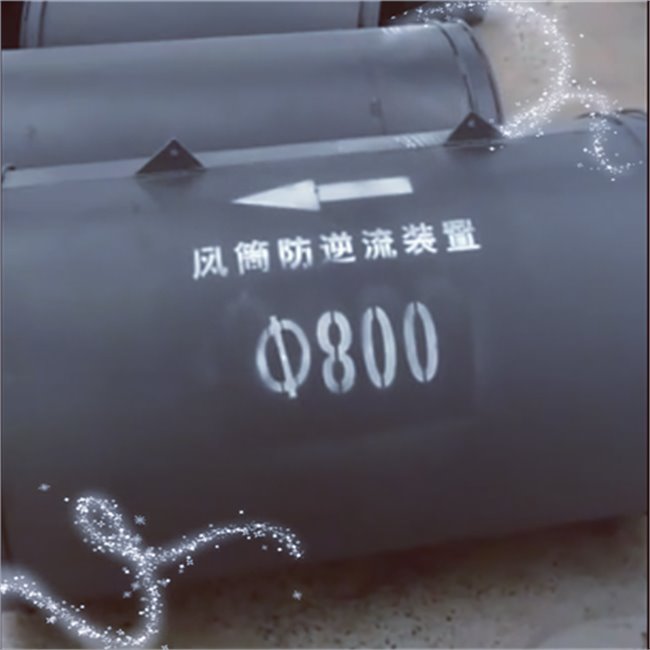 铁风筒防逆流装置