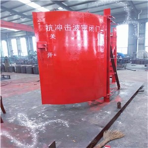 抗冲击波门