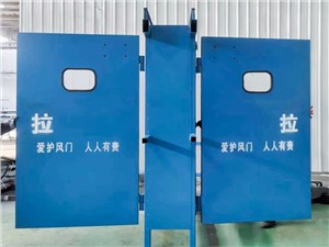 自动防突风门